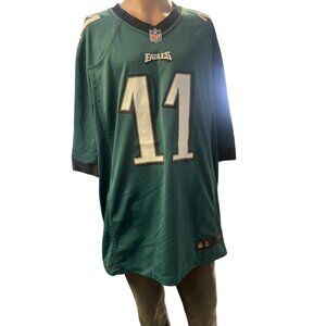 Nike NFL Philadelphia Eagles Shirt/Jersey Short Sleeve #11 Wentz Size XL SKU2760